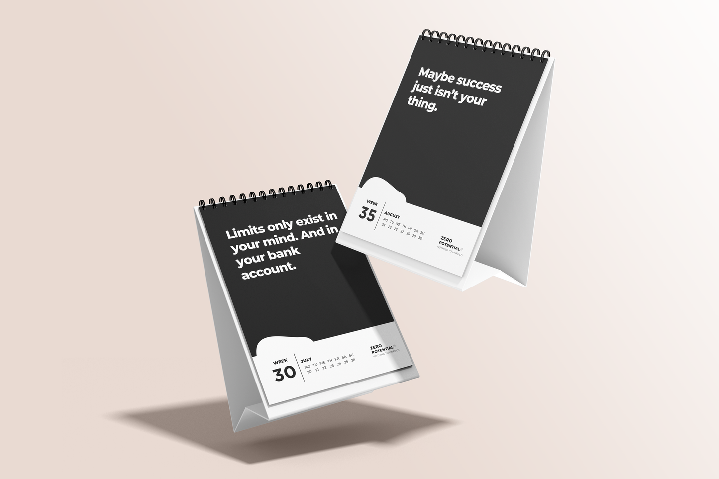 Demotivating Desk Calendar 2026 - Weekly Unmotivating Quotes