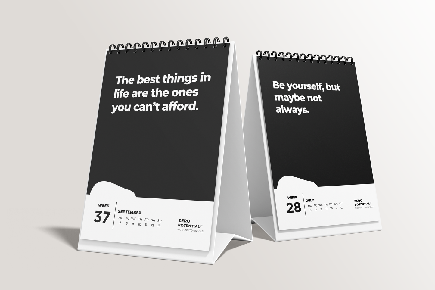 Demotivating Desk Calendar 2026 - Weekly Unmotivating Quotes