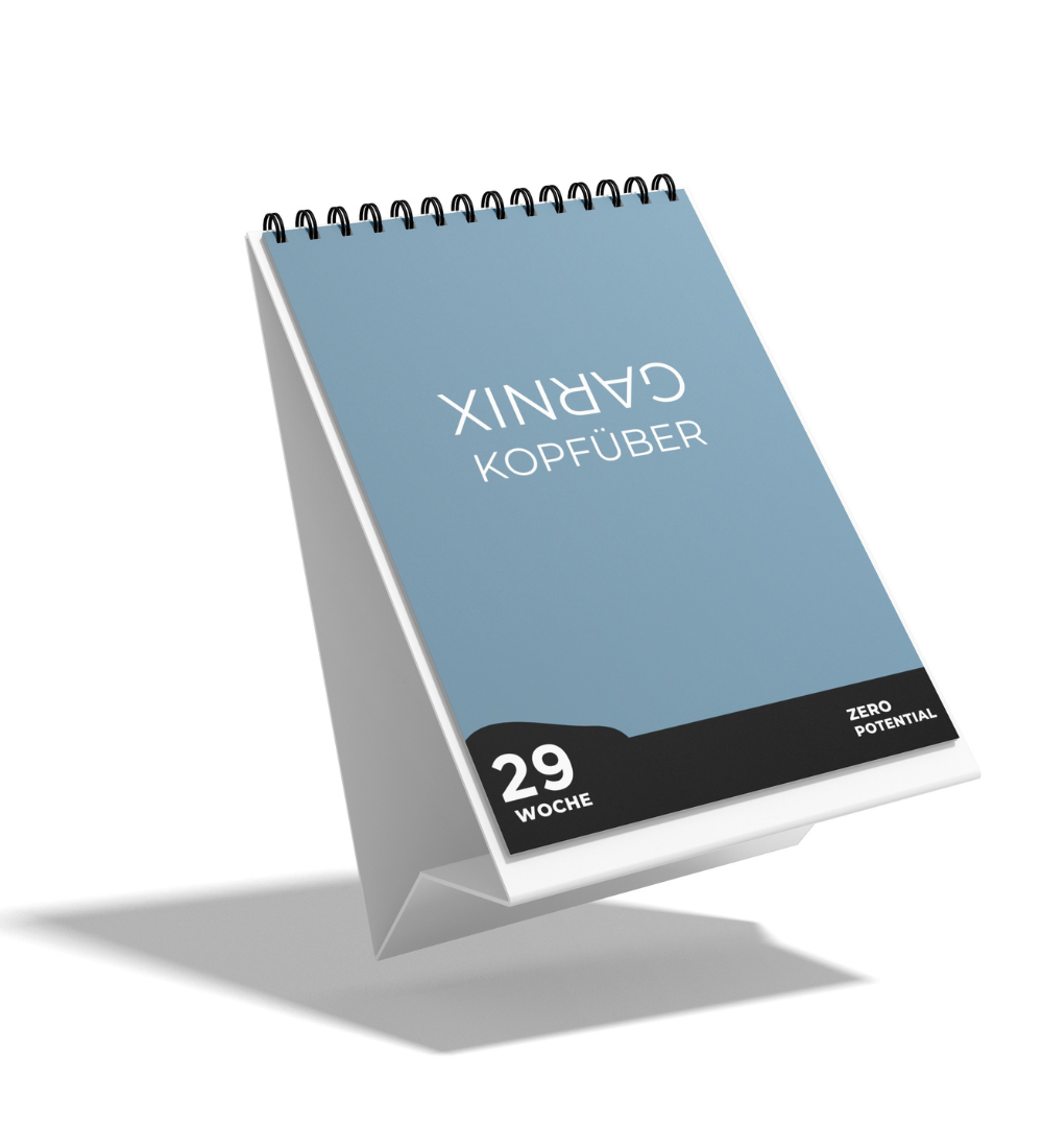 NIX Kalender: UNDATIERT mit 52 Sprüchen | Wochenkalender für alle, die sich nichts wünschen